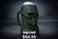 Skull Beer Mug Can Holder – Gothic Skull Drink Holder
