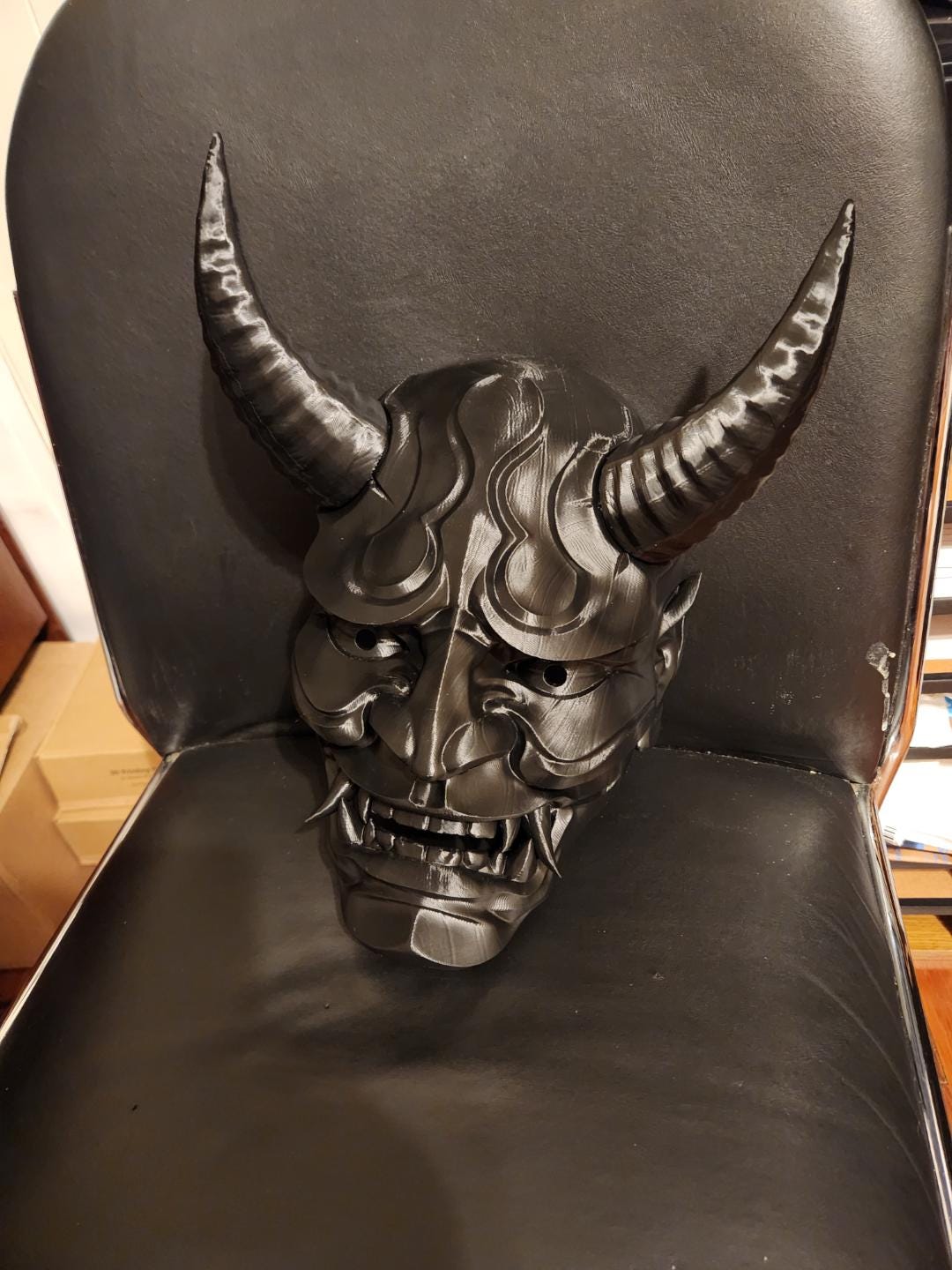 Traditional Japanese Hannya Oni Mask
