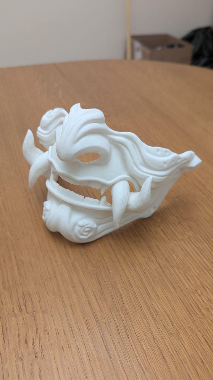 Oni Samurai Mask