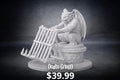 Gatekeeper Statue – Gothic Gargoyle Figurine, Dark Fantasy Decor, 3D Printed Monster Statue