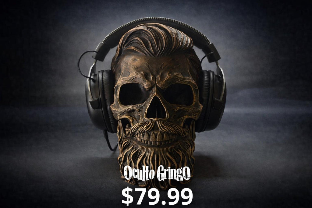 The Gentleman Skull - Headphone Stand