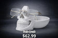 Skull Glasses Holder with Bowl