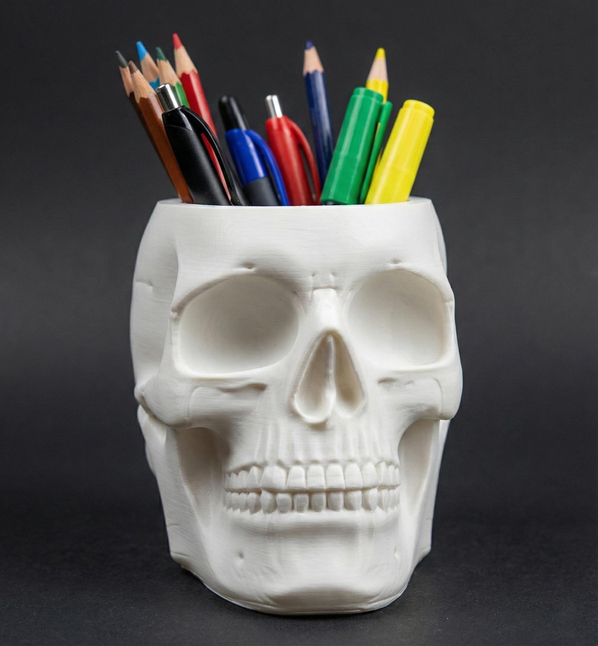 Skull Pen Holder