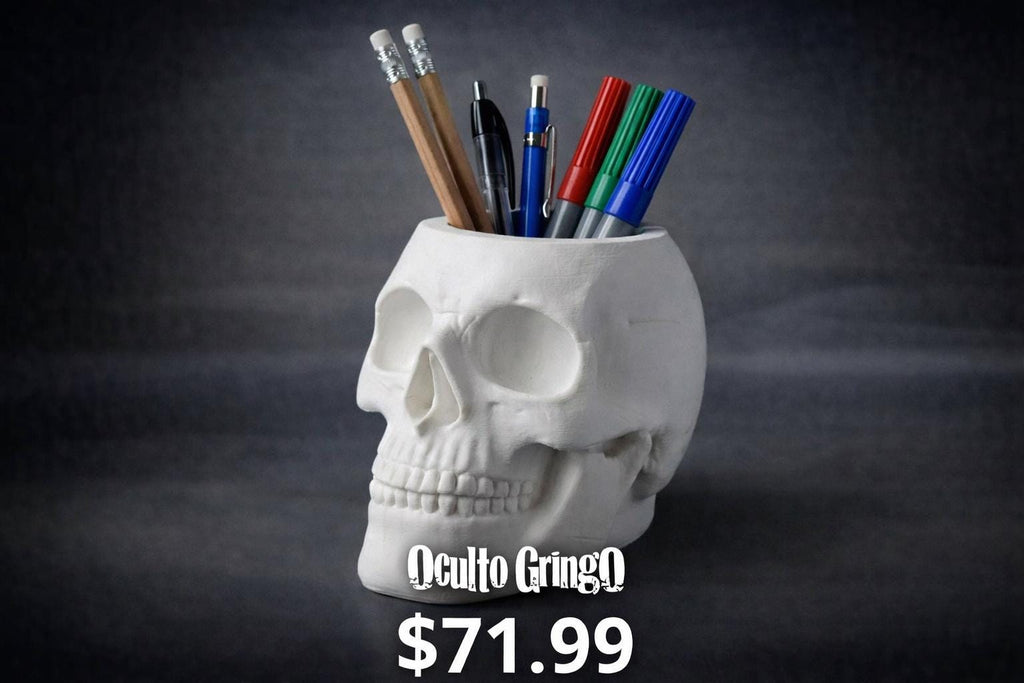 Skull Pen Holder