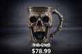 Skull Mug – 0.5L Can Holder with Bone Handle