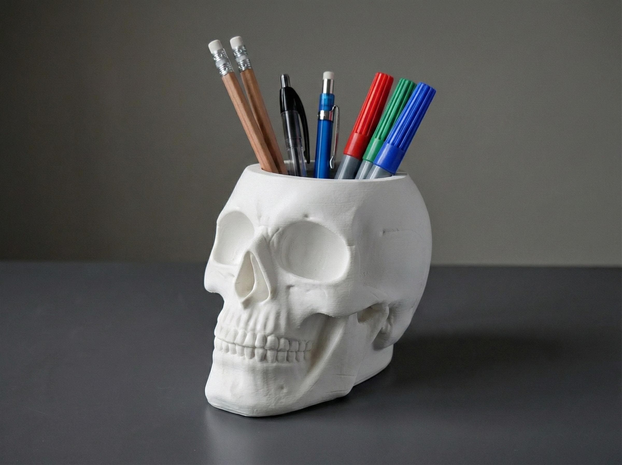 Skull Pen Holder